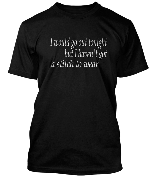 Smiths Inspired This Charming Man Lyrics T-shirt 