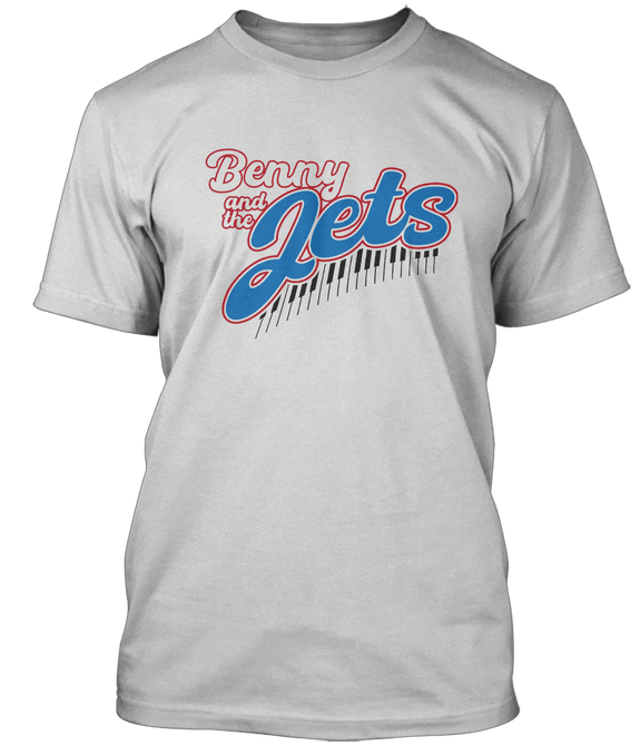 ELTON JOHN inspired BENNY AND THE JETS T-Shirt
