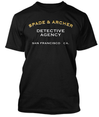 MALTESE FALCON INSPIRED DASHIELL HAMMETT SAM SPADE T-Shirt