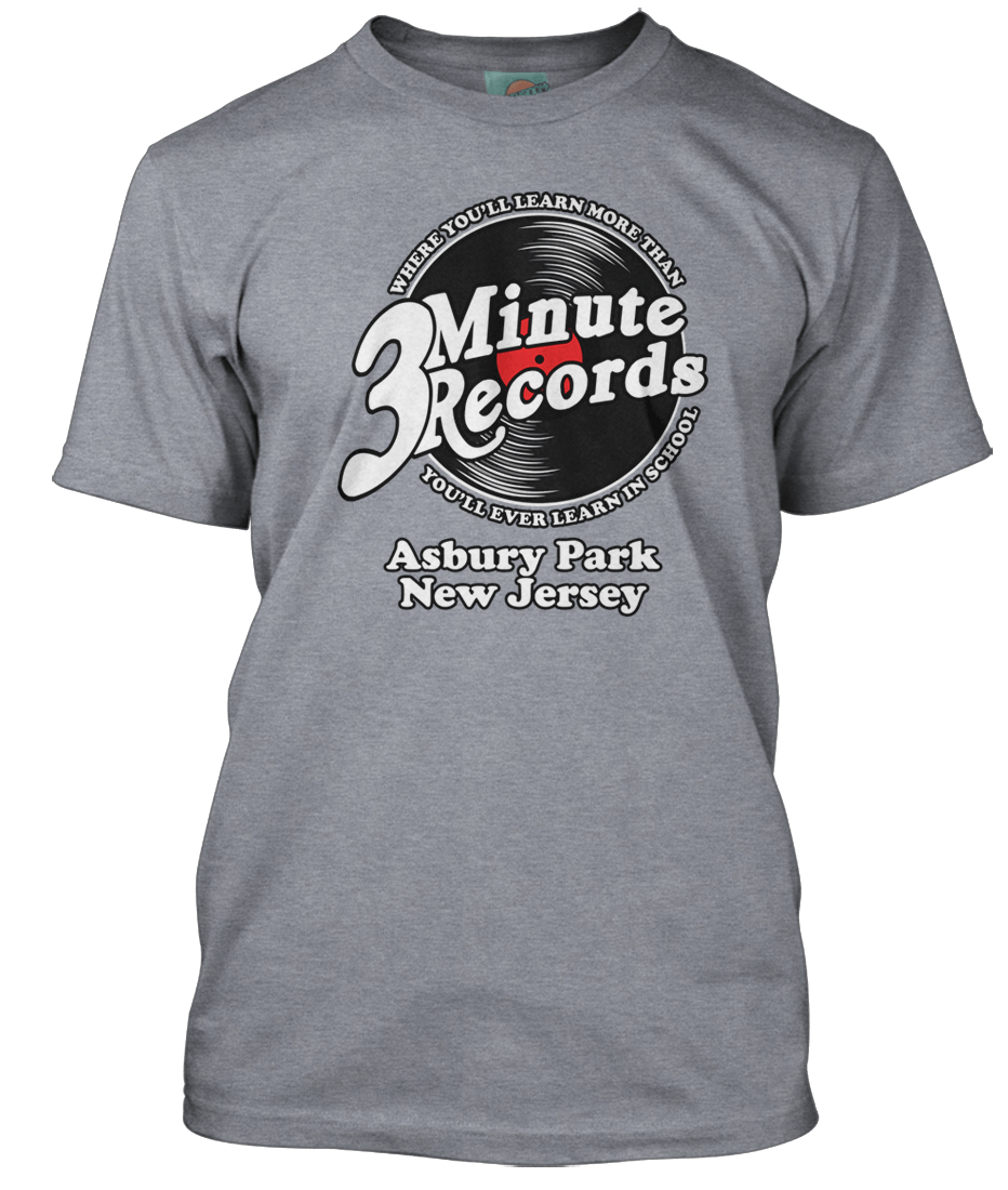 BRUCE SPRINGSTEEN inspired No Surrender Minute Records T-Shirt | bathroomwall