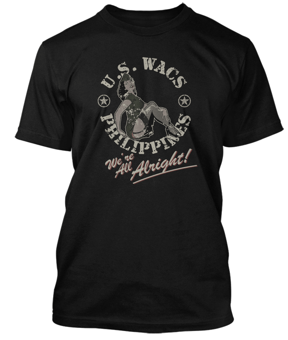 Cheap Trick US WACS Philippines Surrender inspired T-Shirt