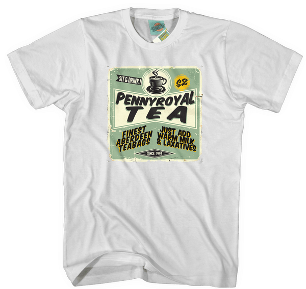 Nirvana inspired Pennyroyal Tea T-Shirt | bathroomwall