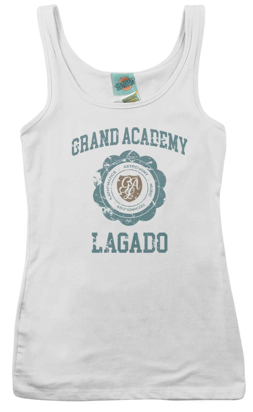 GULLIVERS ACADEMY bathroomwall LAGADO T-Shirt GRAND | TRAVELS INSPIRED