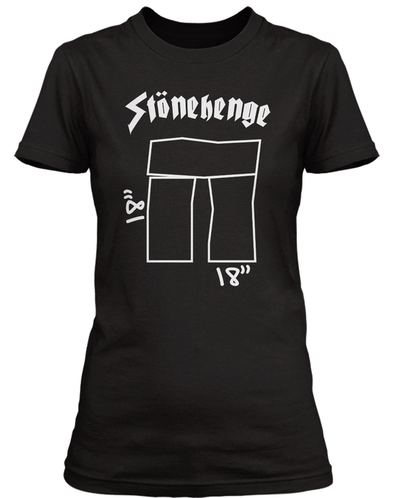 Spinal Tap - Stonehenge inspired T-Shirt | bathroomwall